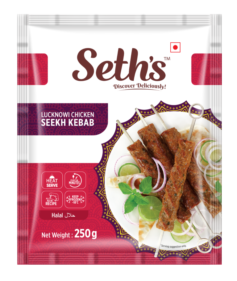 Lucknowi Chicken Seekh Kebab