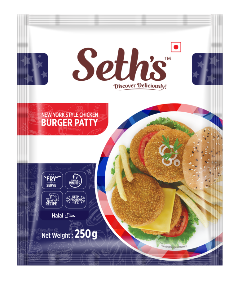 New York Style Chicken Burger Patty